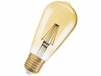 Dimmbare LED-Lampen, Vintage-Edition, 55 Watts Ersatz, E27, ST64-shape, 2400 Kelvin,