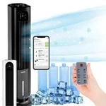 Klarstein Rafraichisseur D'Air Mobile, Ioniseur 5-en-1, Refroidisseur D'Air Par