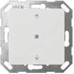 Gira Taster Wippe 1f Pfeile Oneknx System 55 Reinwei&szlig; [517203], 5172 03