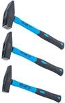 Bgs Technic - Schlosserhammer-satz Fiberglasstiel Din 1041 300 / 500 / 800 G 3-tlg.