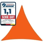 Casa Pura - Wasserabweisendes Sonnensegel Orange 5 X 5 X 5 M
