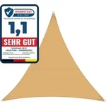 Casa Pura - Wasserabweisendes Sonnensegel Sand 5 X 5 X 5 M