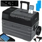 Kompressor K&uuml;hlbox Elektrisch Gefrierbox Mit App-steuerung Usb-anschluss 12/24 V