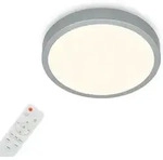 Led Deckenleuchte Sternenhimmel Dimmbar Fernbedienung Silber &Oslash;28cm Brilo Ner
