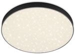 Briloner - Led Aufbauleuchte Ip20 Sternenhimmel 24,5 W Schwarz Metall-kunststoff