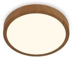 Briloner - Led Aufbaustrahler 16w Led Panel Warmwei&szlig; 3000k Holzfarben Metallrahmen