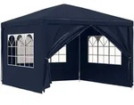 Partyzelt 3x3 M Blau - Vidaxl