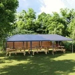 Partyzelt 4x9 M Blau - Vidaxl