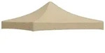 Vidaxl Party Tent Roof 3x3 M Beige 270 G/m2