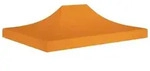 Partyzelt-dach 4x3 M Orange 270 G/m2 Vidaxl