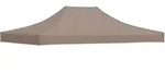 Partyzelt-dach 4x3 M Taupe 270 G/m2 Vidaxl