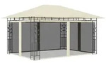 Pavillon Mit Moskitonetz 4x3x2,73 M Creme 180 G/m2 - Vidaxl