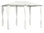 Vidaxl - Pavillon Mit Pfostenabdeckungen 3x4x2,6 M Creme 160 G/m2
