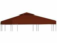 Bonnevie - Pavillon-Dachplane mit Kaminabzug 310 g/m² 3x3 m Terrakotta...