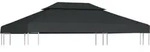 Vidaxl - Pavillon-dachplane Mit Kaminabzug 310 G/m2 4x3 M Anthrazit