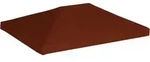 Vidaxl Gazebo Top Cover 310 G/m2 3x4 M Terracotta