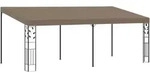 Wand-pavillon 6x3x2,5 M Taupe Vidaxl