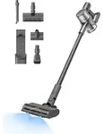 R20 Akku Staubsauger,190aw Starke Saugkraft 90min Laufzeit,blaues Led-licht,
