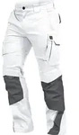 Leibw&auml;chter Bundhose Herren Flex-line Flexh24 Gr. 44 Wei&szlig;/grau