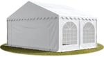 Festzelt Partyzelt 5x4 M Premium, Hochwertige Pvc Plane 750 N In Wei&szlig; 100%