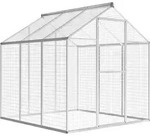 Vidaxl Au&szlig;envoliere Aluminium 183x178x194 Cm