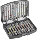 V6068 V6068 Bit-set Innen-sechskant, Kreuzschlitz Phillips, Kreuzschlitz Pozidriv,