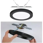 Paulmann - Led Einbauleuchte Cover-it Schwarz 22,5 Cm 16,5 W Led Einbauleuchte
