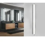 Led Badezimmer Wandleuchte Fabio In Chrom - Spiegelleuchte, Breite 120cm