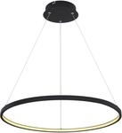 H&auml;ngeleuchte - Ralph - Schwarz - Metall - &Oslash; 61cm - Led - - Globo
