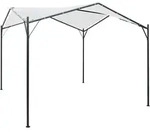 Pavillon 3x3x2,6 M Wei&szlig; 180 G/m2 Vidaxl