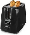 Toaster 2 Steckplatze Braunungsstufen 6 Schwarz