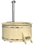 Badefass Bergen Aus Holz , Mit Montagematerial - Finntherm