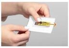 Durable - Namensschild Click Fold 90 X 54 Mm (b X H) Inkl. Blanko Einlagen Magnet