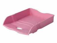 Briefablage Re-LOOP din A4 din C4 Polypropylen 100 % recycelt Farbe: rosa