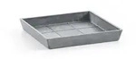 Ecopots Untersetzer Quadratisch 25 F&uuml;r Blumentopf - L 22 Cm X B 22 Cm X H 2,6 Cm -