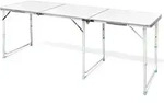 Vidaxl - Campingtisch Zusammenklappbar H&ouml;henverstellbar Aluminium 180 X 60 Cm