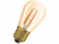 LED-Lampe Vintage Edition 1906, in Edison Form mit E27-Sockel, Dimmbar, Ersetzt 51