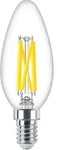 Philips Led Kerzenlampe Birne E14 5,9 Watt Klar Warmwei&szlig; Dimmbar
