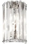 Elstead - Crystal Skye - 2 Licht Innenwandleuchte Chrom, Kristall, G9