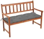 Vidaxl Garden Bench With Cushion 120 Cm Solid Acacia Wood (41448+314945)