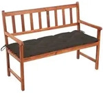 Vidaxl Garden Bench With Cushion 120 Cm Solid Acacia Wood (41448+314952)