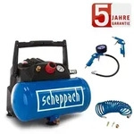 Druckluft Kompressor Hc06 8bar &Ouml;lfrei + Zubeh&ouml;rset - Scheppach