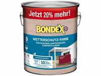 Bondex - wetterschutz-farbe purpurrot (RAL3004) 3 l - 466801