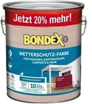 Wetterschutz-farbe Purpurrot (ral3004) 3 L - 466801 - Bondex
