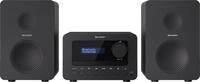 Sharp - Hifi-anlage Xl-b520d, Schwarz, Dab+, Bluetooth, Mp3, Cd-laufwerk