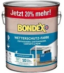 Wetterschutz-farbe Azurblau - Ral5009 3 L - 466802 - Bondex