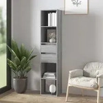 Vidaxl - B&uuml;cherregal Grau Sonoma 36x30x171 Cm Holzwerkstoff