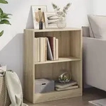 B&uuml;cherregal Sonoma-eiche 60x24x76 Cm Holzwerkstoff Vidaxl