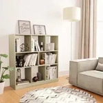 B&uuml;cherregal Sonoma-eiche 97,5x29,5x100 Cm Holzwerkstoff Vidaxl