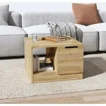 Vidaxl - Couchtisch Sonoma-eiche 50x50x36 Cm Holzwerkstoff